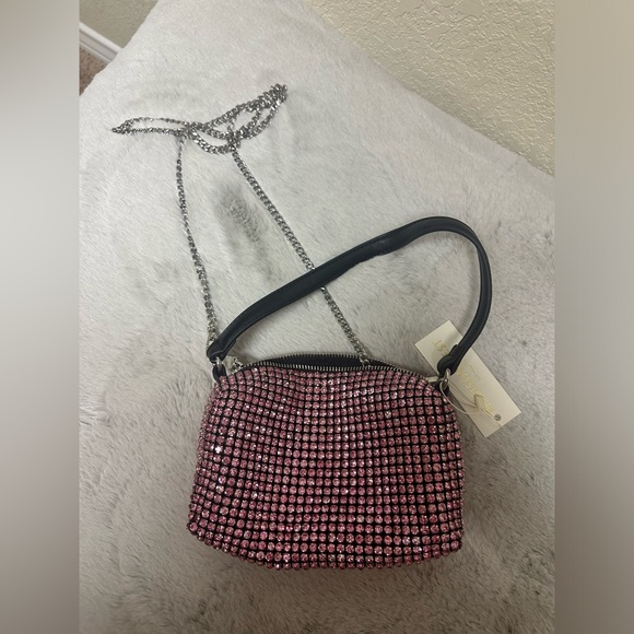 madison west pink crystal bag - Picture 4 of 4